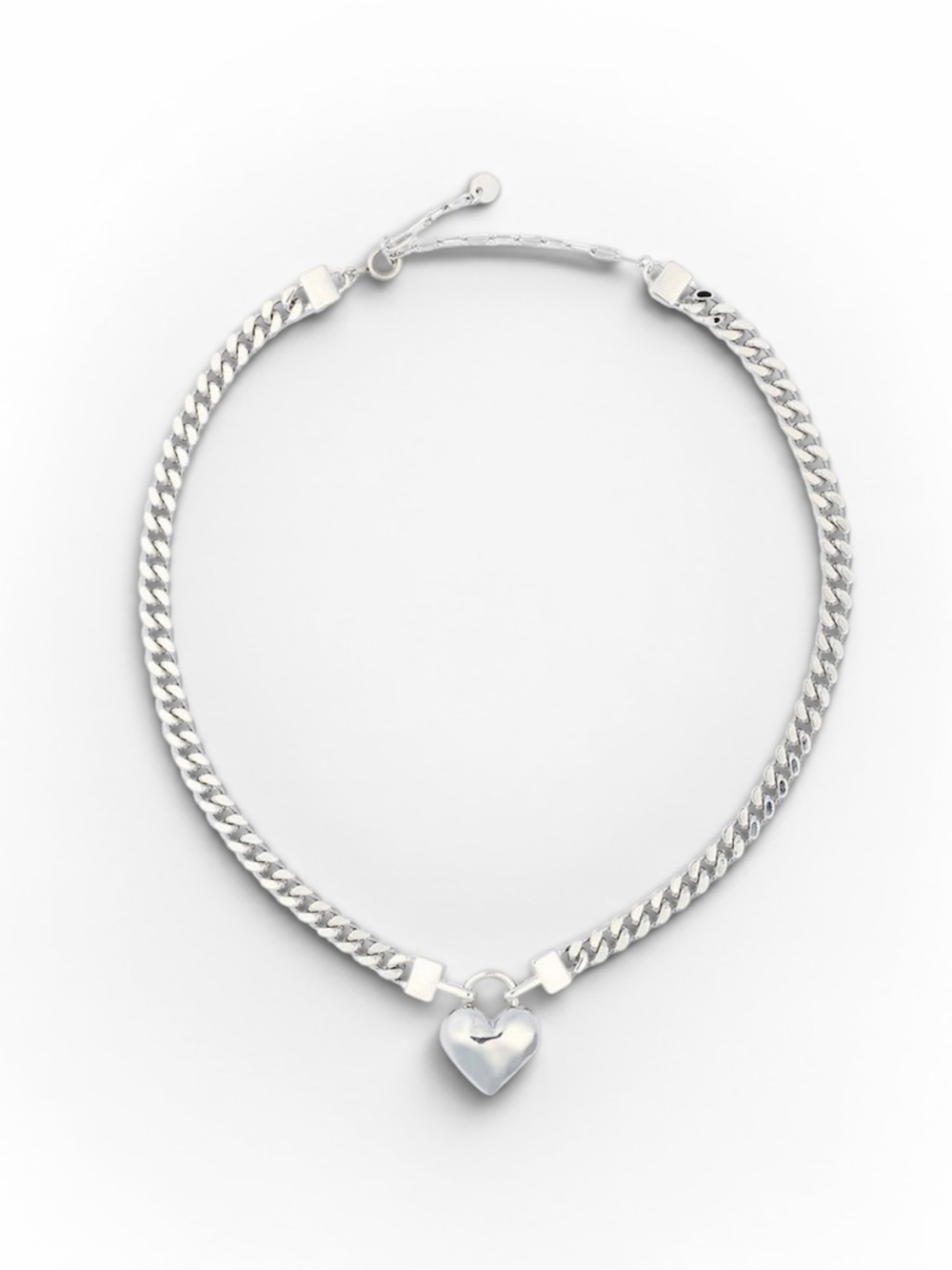 Eye Candy Los Angeles Heart Pendant Necklace